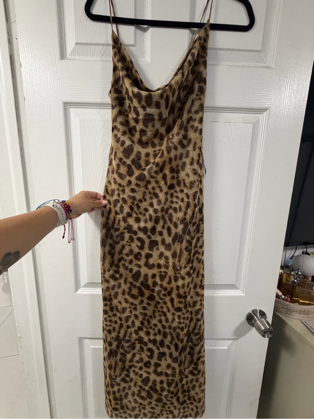 Leopard Print Slip Zara Dress